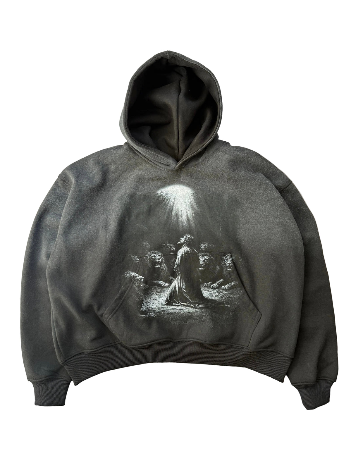 “Fearless” Faith - Faded Hoodie