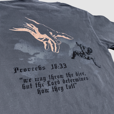 Grey "Proverbs 16:33" ♱