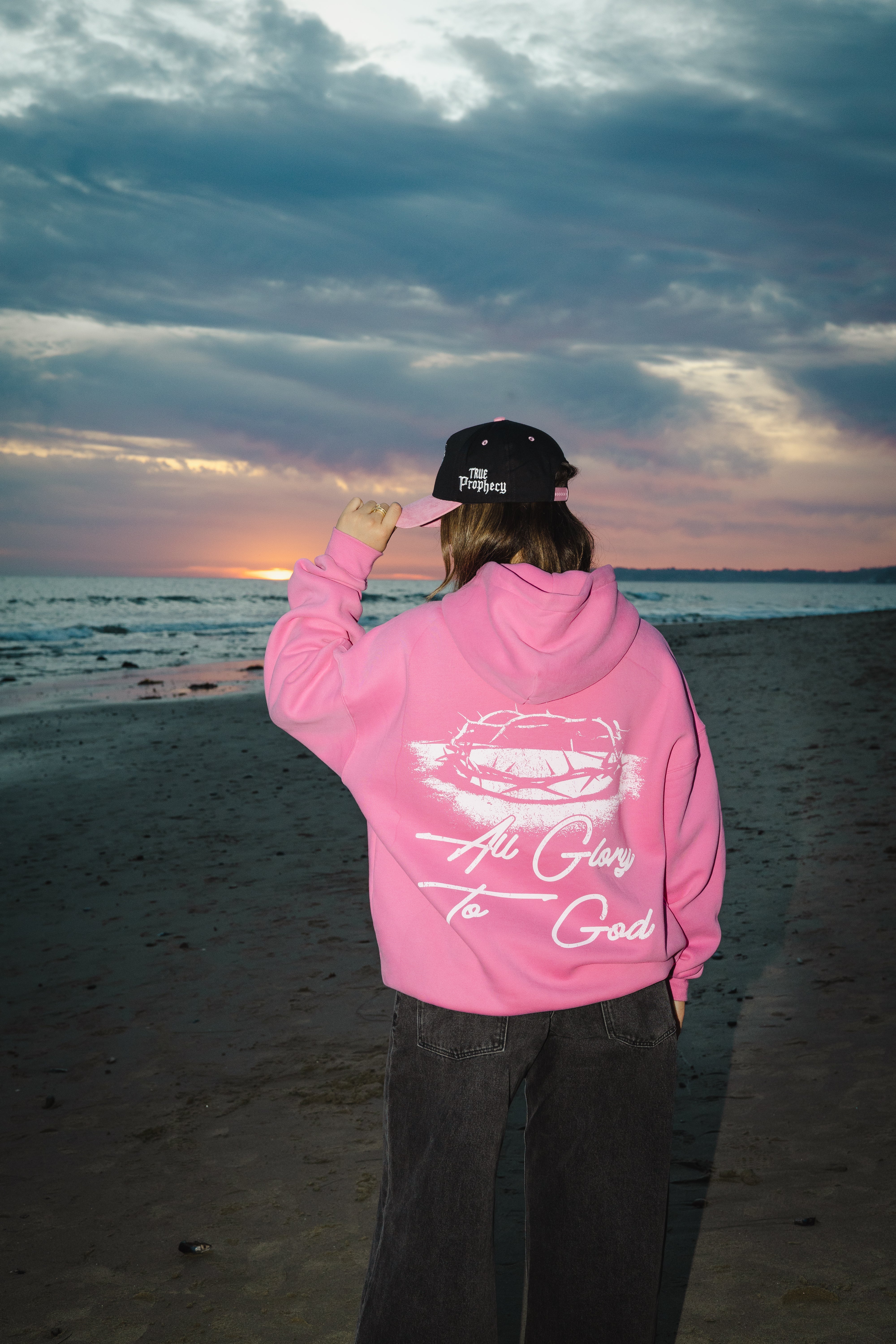 Glory2God Hoodie (Pink)
