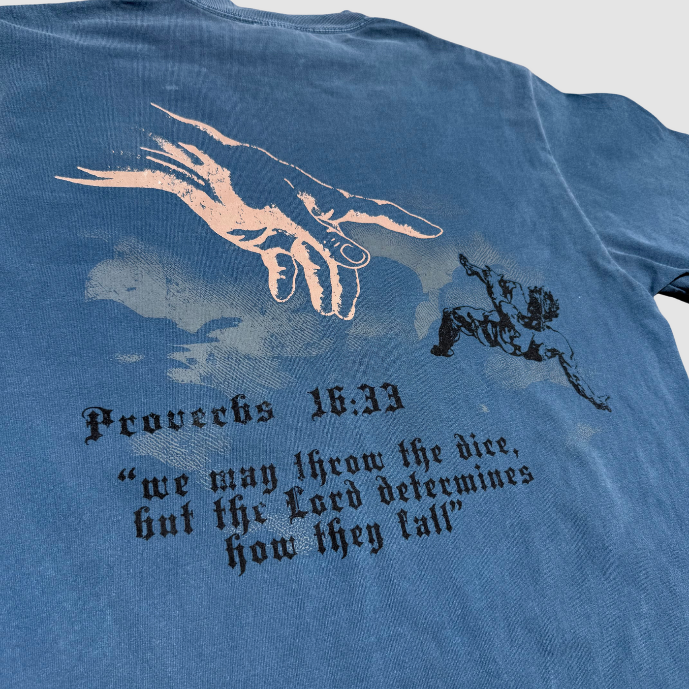 Blue "Proverbs 16:33" ♱