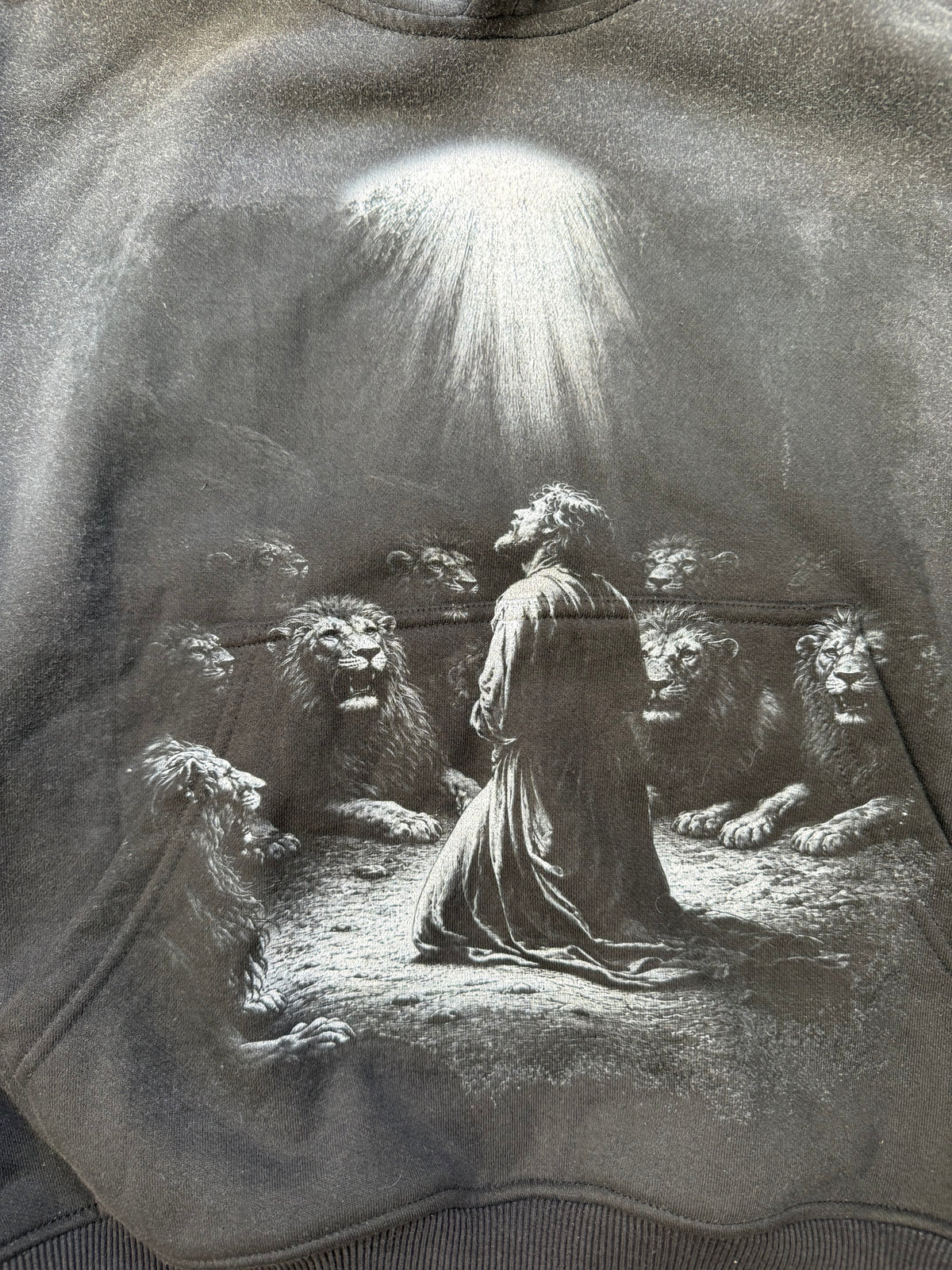 “Fearless” Faith - Faded Hoodie