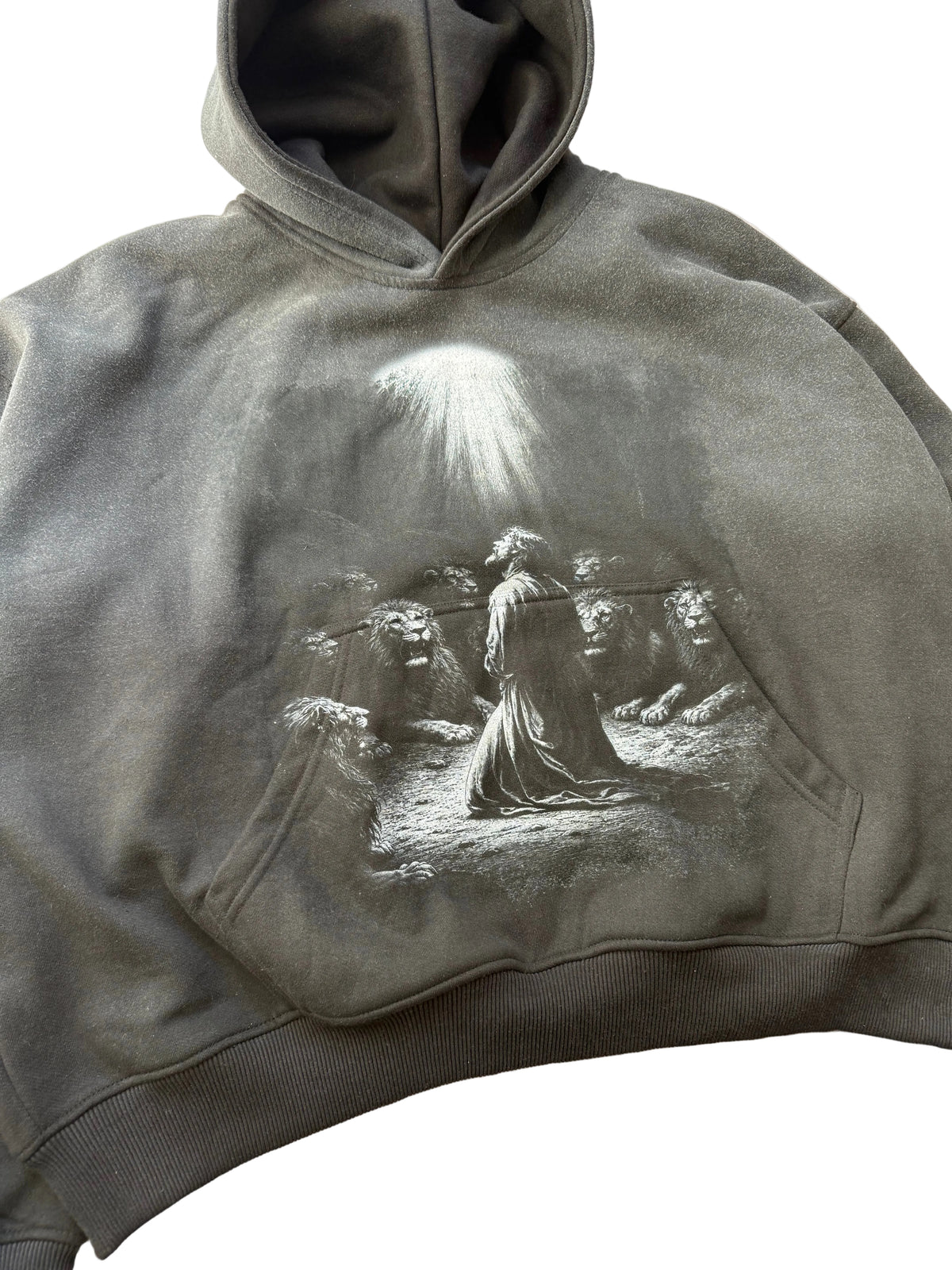 “Fearless” Faith - Faded Hoodie