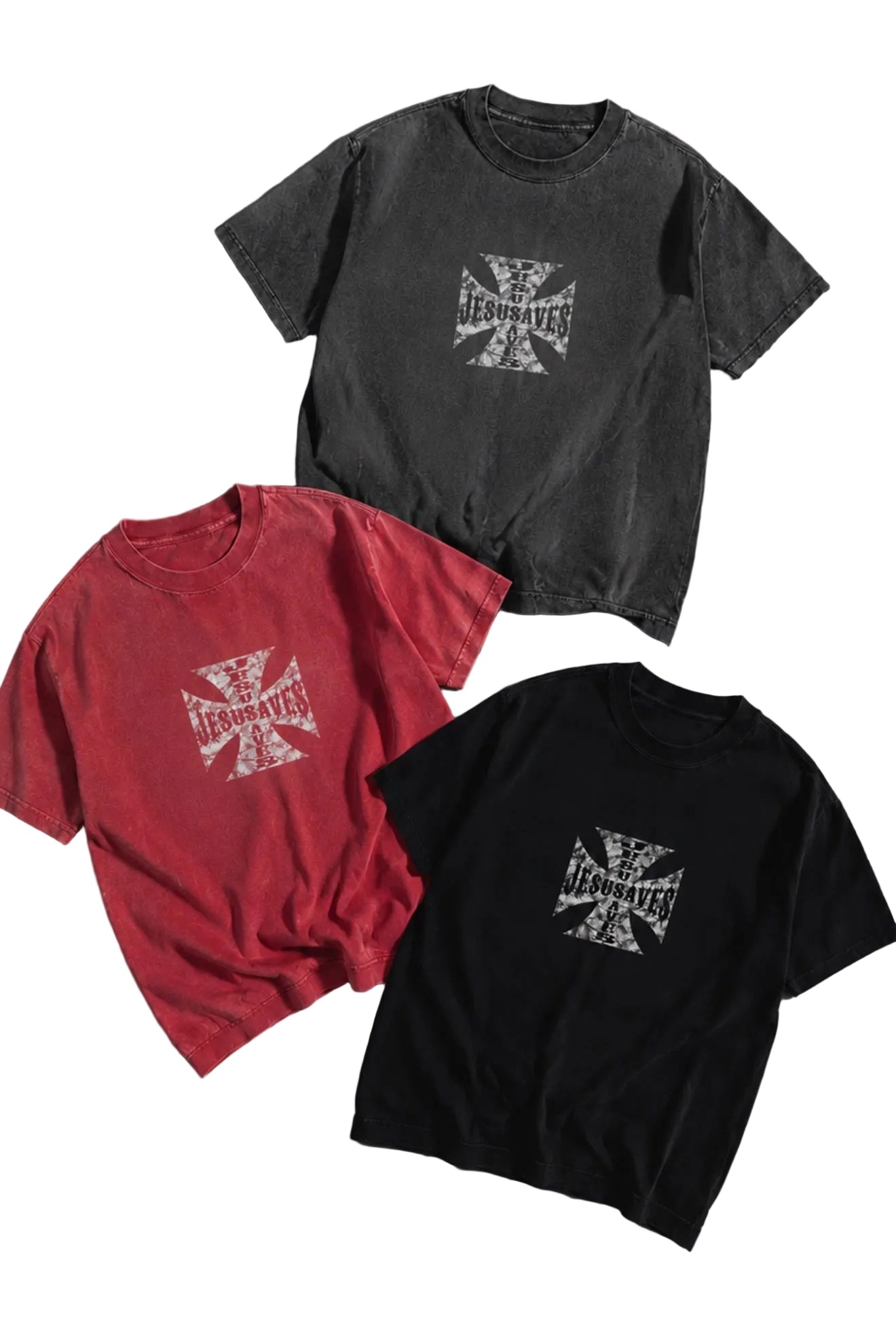 Jesus Saves ♱       (3 colorways)