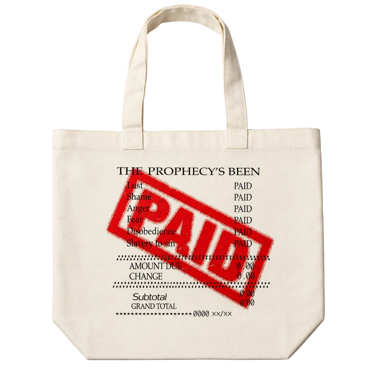 "Paid in Full" Tote Bags