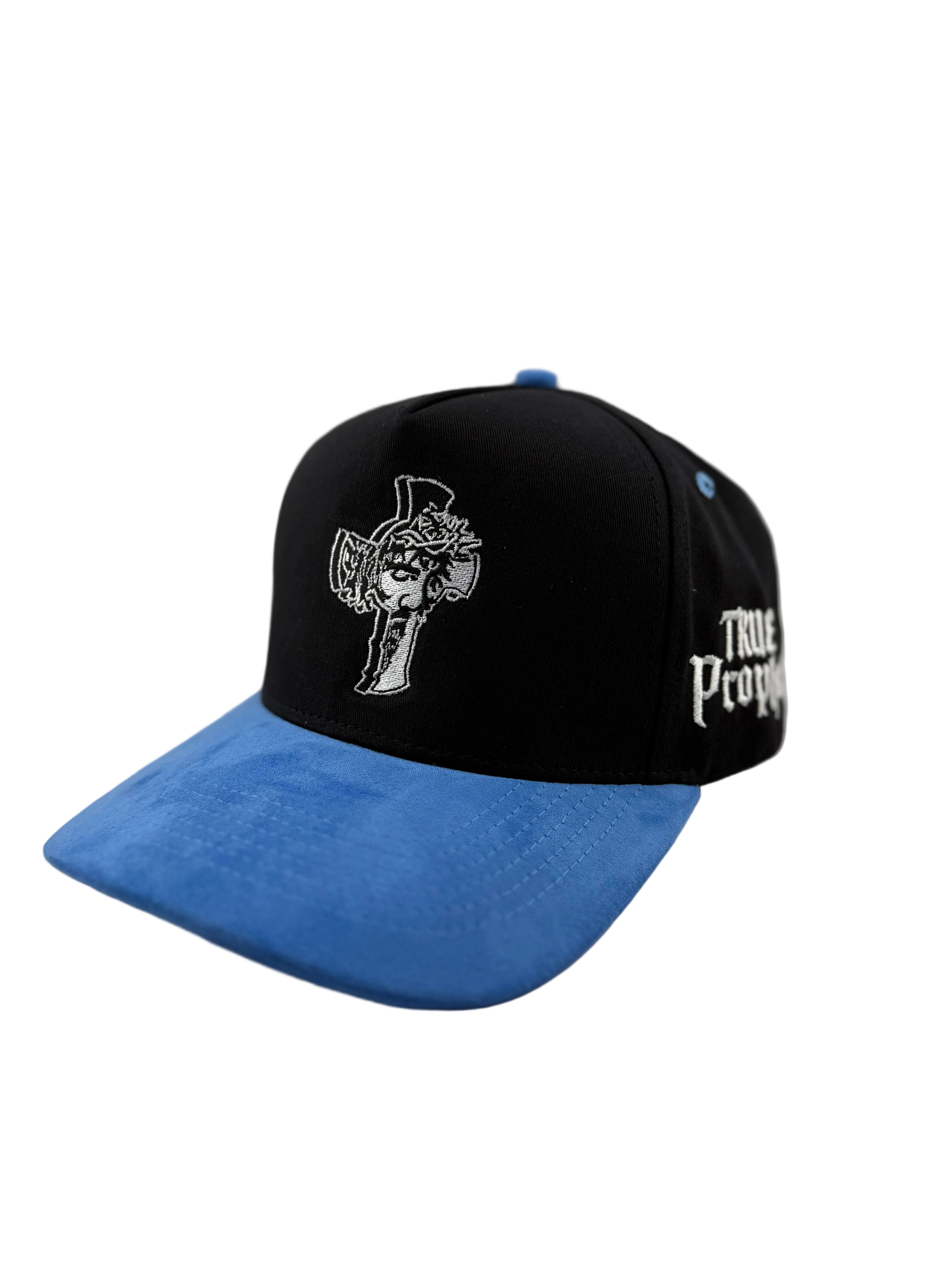 True Prophecy ; Signature suede snapbacks