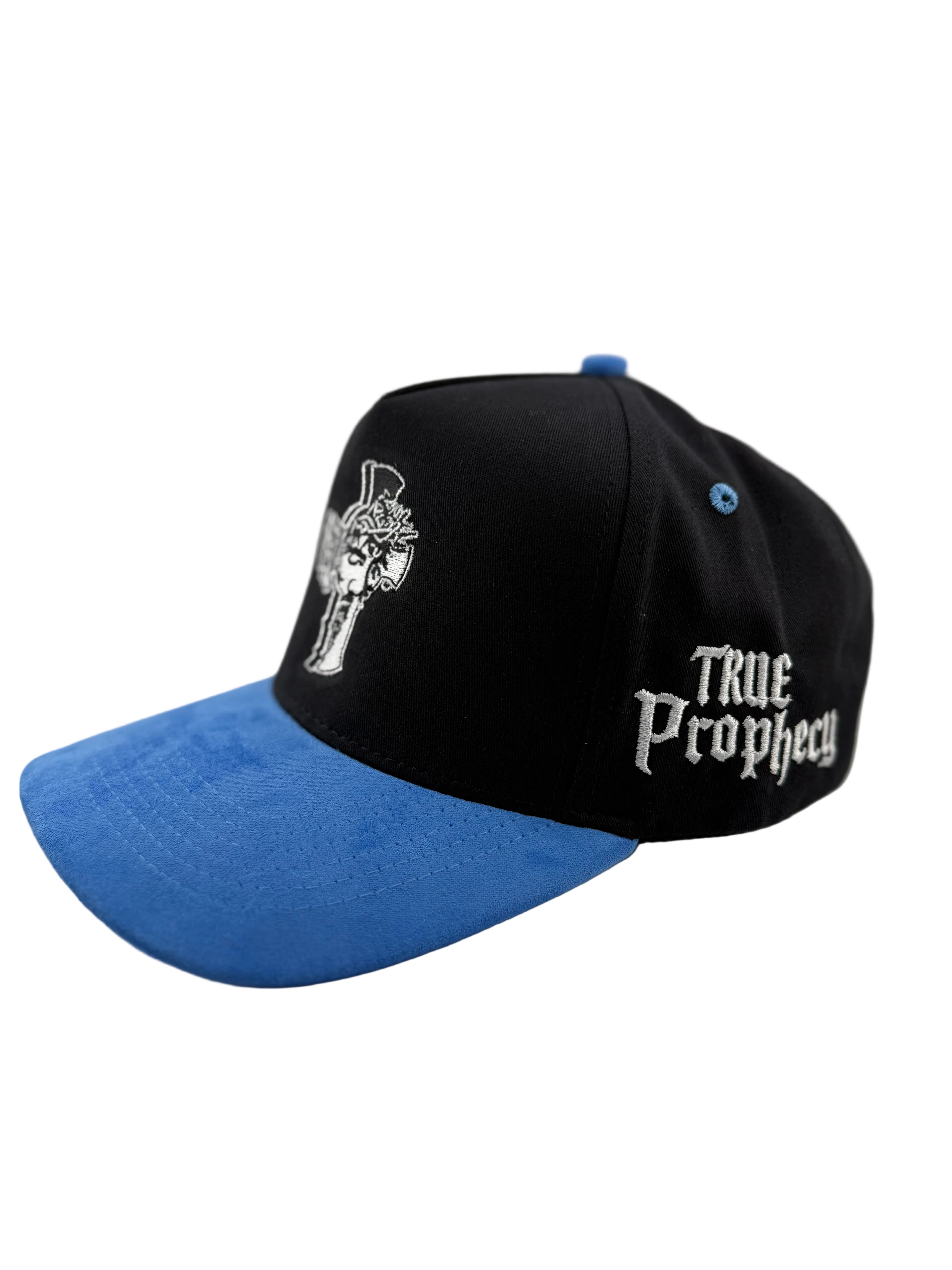 True Prophecy ; Signature suede snapbacks