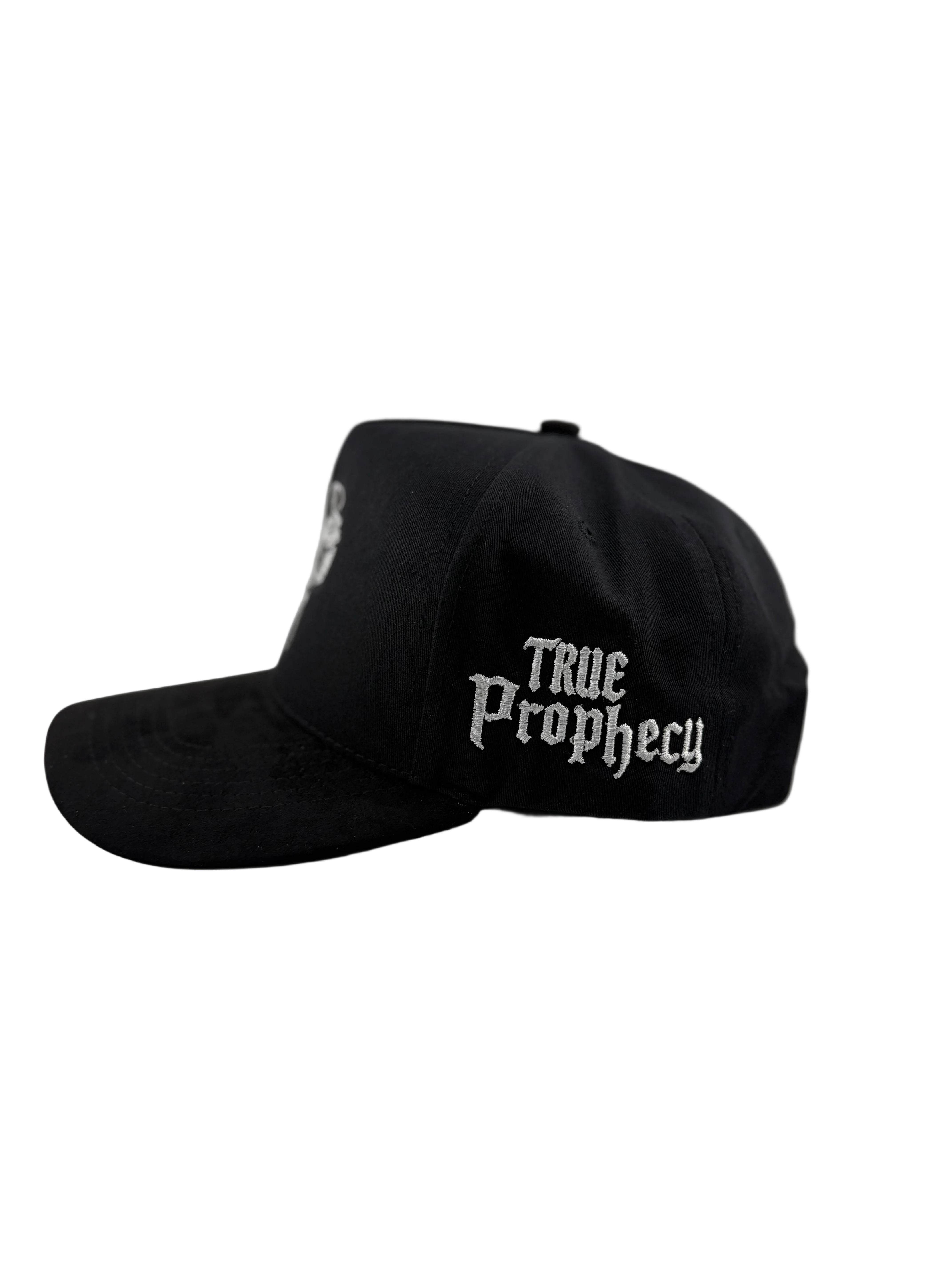 True Prophecy ; Signature suede snapbacks