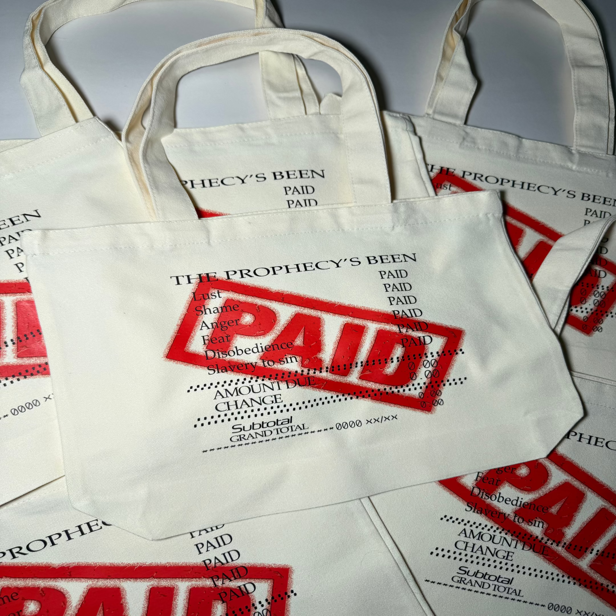 "Paid in Full" Tote Bags